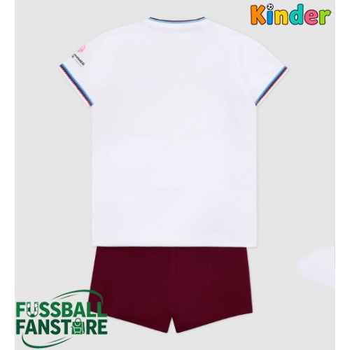 West Ham United Replik Auswärtstrikot Kinder 2026-27 Kurzarm (+ Kurze Hosen)